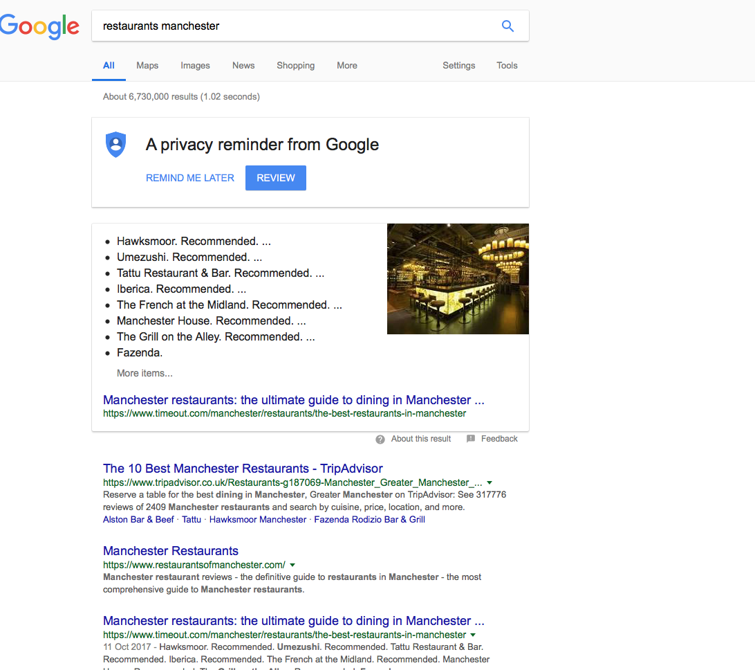Google Places Listings Not Showing